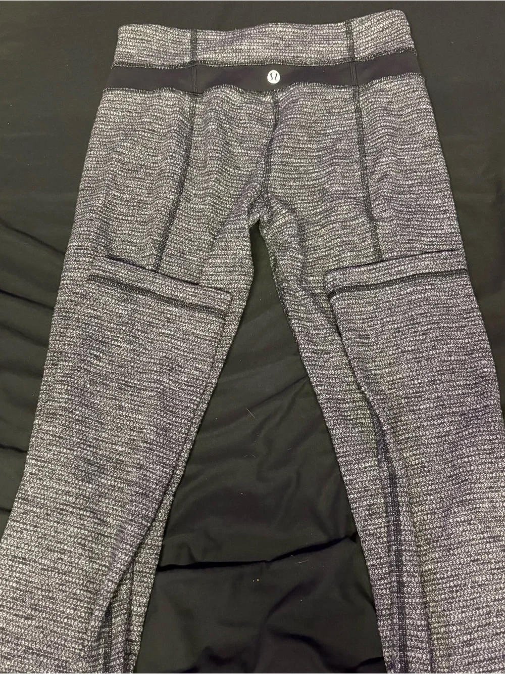 lululemon athletica Gray Marled Leggings